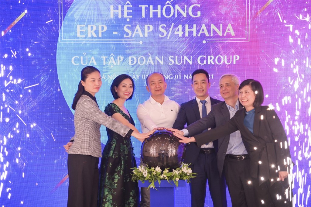 Lễ công bố vận hành chính thức hệ thống ERP-SAP của tập đoàn Sun Group (3)