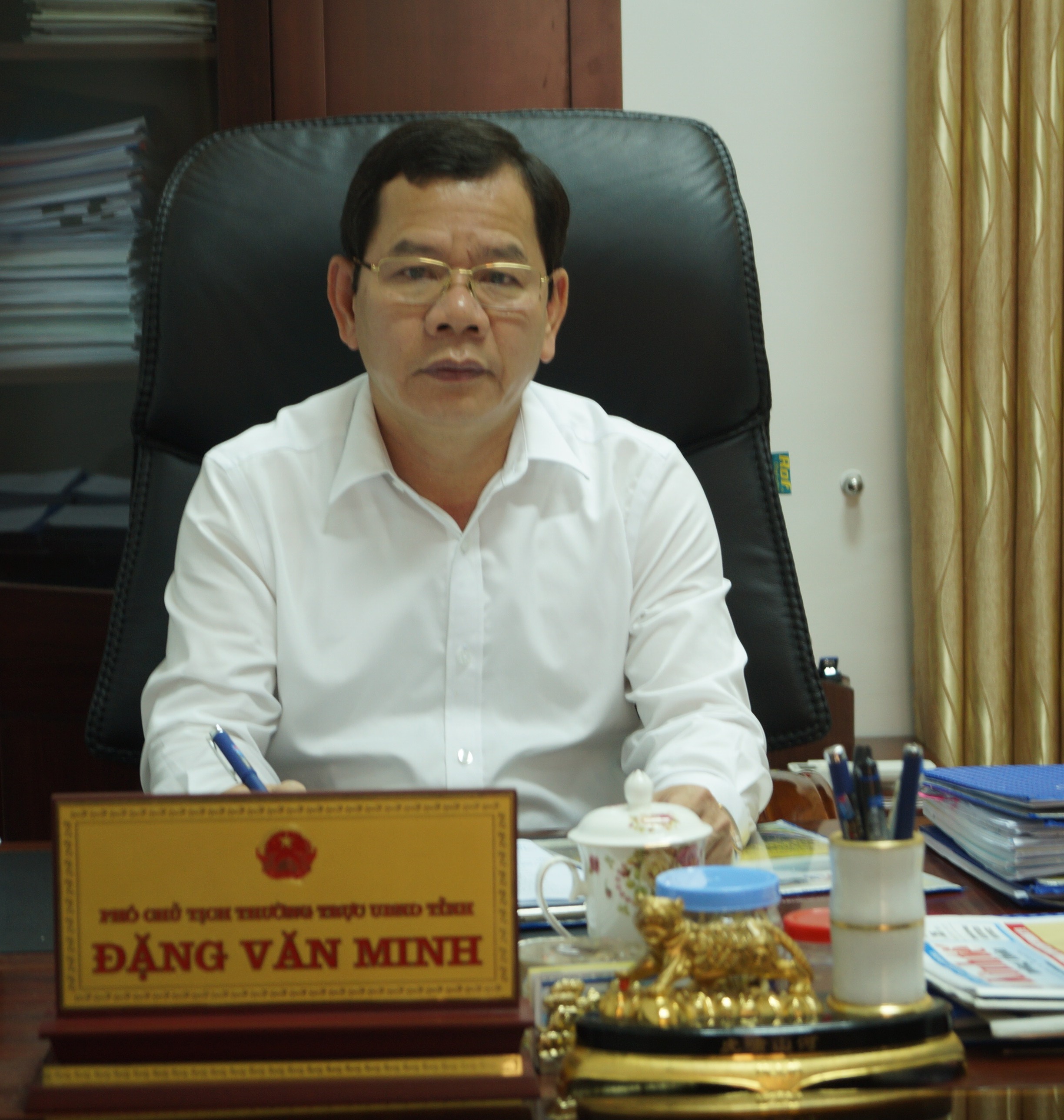 Ông Đặng Văn Minh được bầu giữ chức Phó Bí thư Tỉnh ủy Quảng Ngãi nhiệm kỳ 2015 - 2020