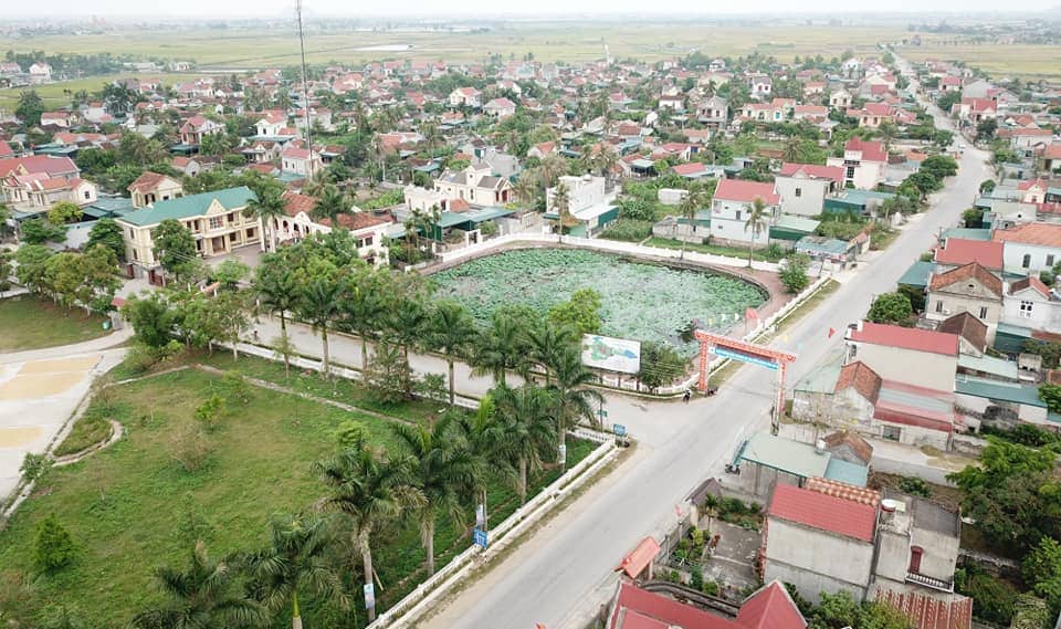 Một góc nông thôn mới làng Quỳnh Đôi, huyện Quỳnh lưu, Nghệ An