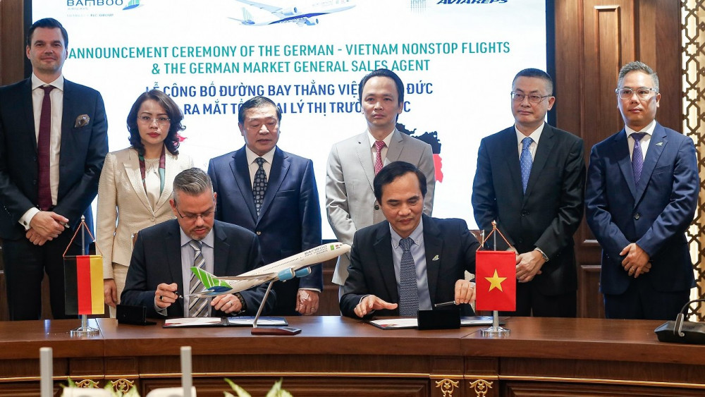 Đại sứ Việt Nam tại Đức: Bamboo Airways bay thẳng Việt - Đức là quan trọng và cần thiết