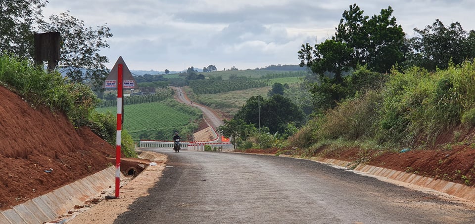 Hạ tầng nông thôn ở Đắk Nông được đầu tư ngày càng hoàn thiện.