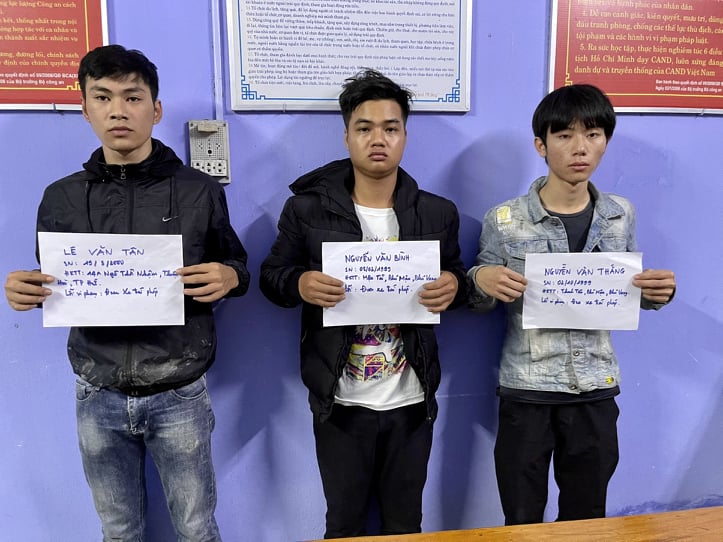 Công an thị xã Hương Trà vừa phát hiện, bắt, xử lý 3 trường hợp đua xe trái phép.