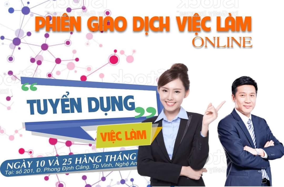 Trung tâm dịch vụ việc làm Nghệ An mở các phiên giao dịch việc làm hình thức online.