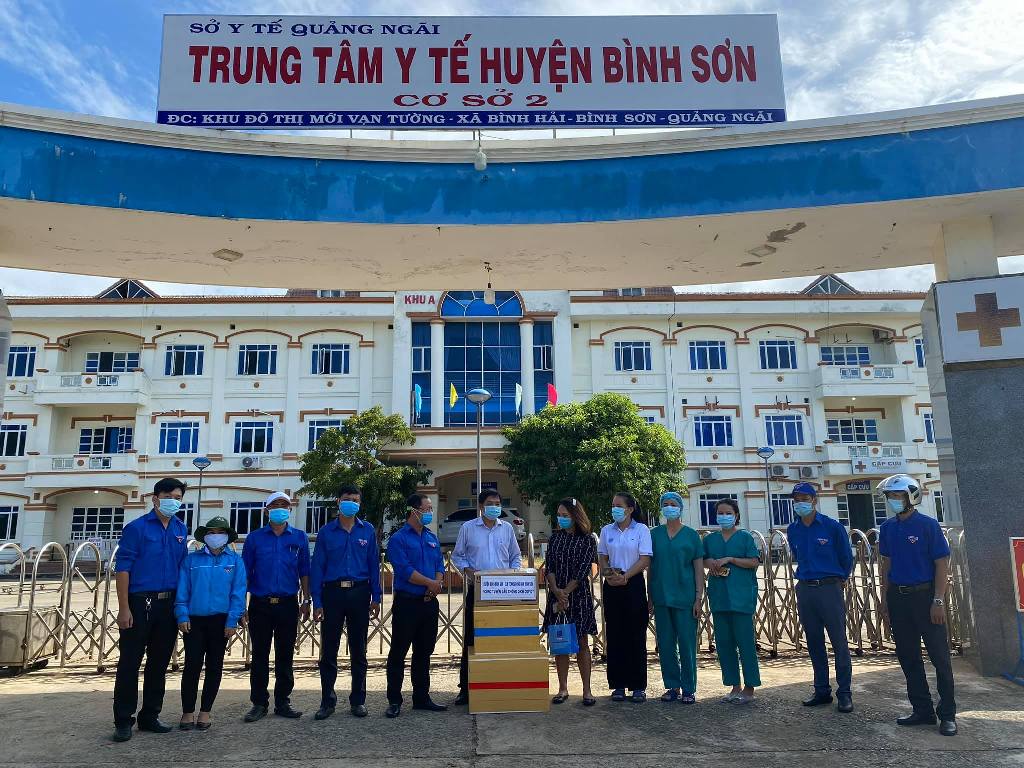 Cơ sở 2, Trung tâm Y tế huyện Bình Sơn, nơi cách ly y tế tập trung và điều trị các BN Covid -19