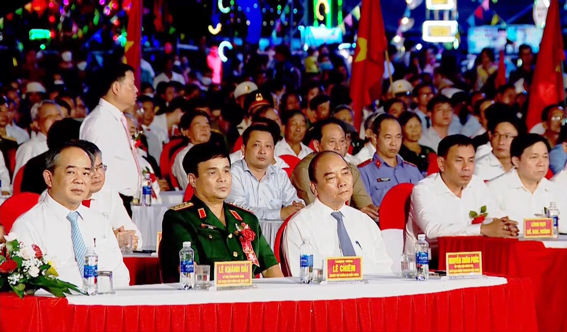 Chủ tịch nước Nguyễn Xuân Phúc dự Lễ Kỷ niệm 50 năm chiến thắng Cấm Dơi