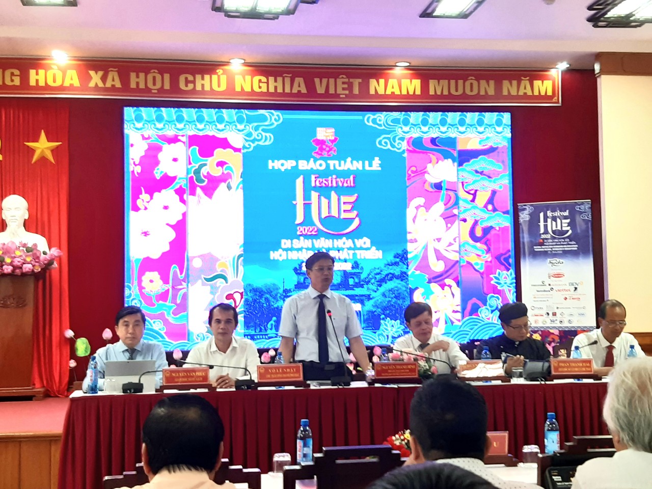 UBND tỉnh Thừa Thiên - Huế tổ chức họp báo giới thiệu Tuần lễ Festival Huế 2022.