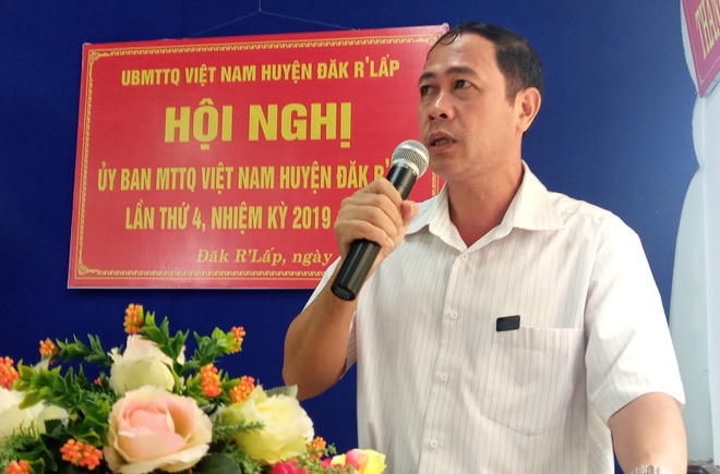 Ông Lê Mai Toản - Phó Bí thư thường trực Huyện ủy Đắk R'lấp.