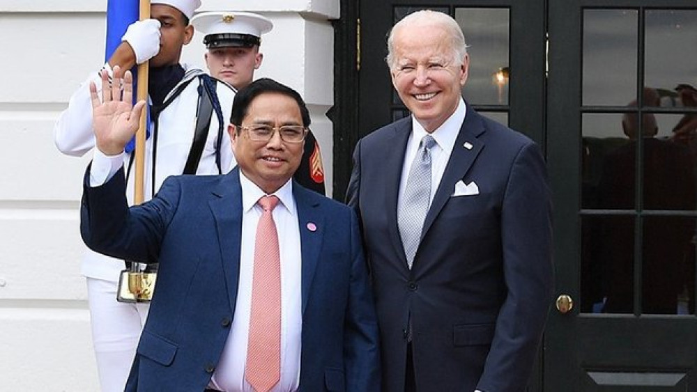 Thủ tướng Phạm Minh Chính gặp Tổng thống Hoa Kỳ Joseph Biden