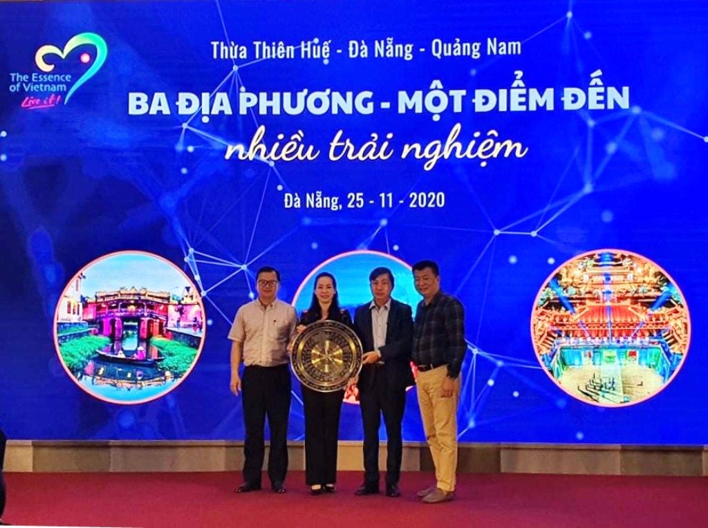 Lãnh đạo ngành du lịch 3 địa phương Đà Nẵng, Thừa Thiên Huế và Quảng Nam cam kết chất lượng chương trình 