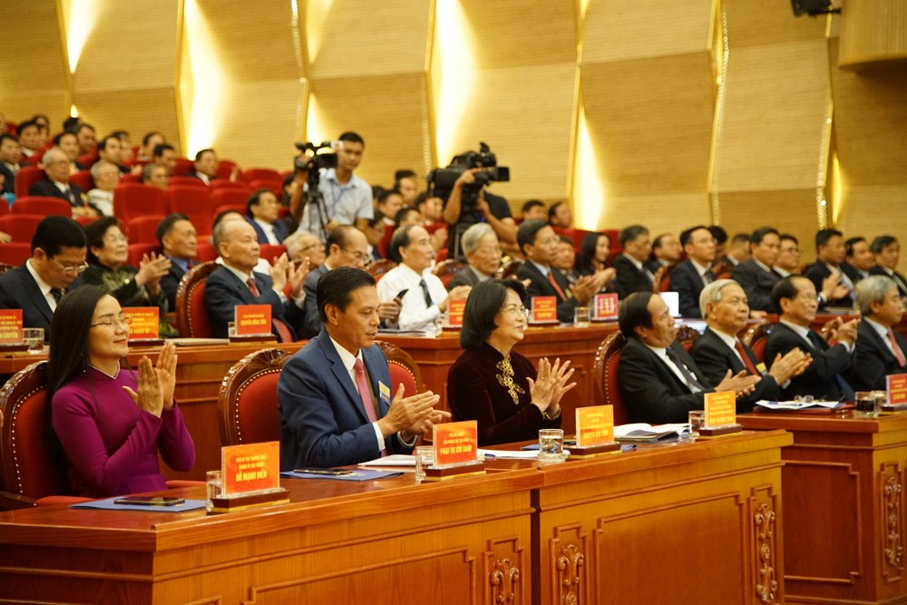Phó Chủ tịch nước Đặng Thị Ngọc Thịnh và đại biểu dự Đại hội