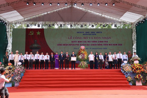 Phú Xuyên được công nhận huyện nông thôn mới