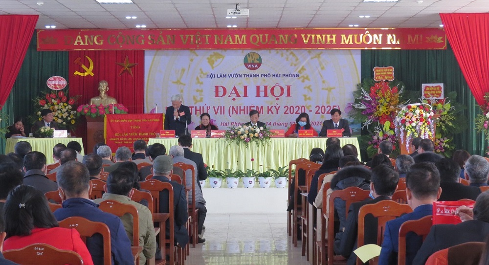 Đại hội Hội Làm vườn TP. Hải Phòng lần thứ VII nhiệm kỳ 2020 – 2025.