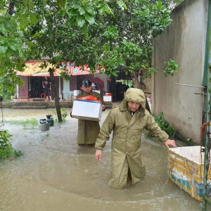 HLV Hà Tĩnh chủ động khắc phục hậu quả sau ngập lụt