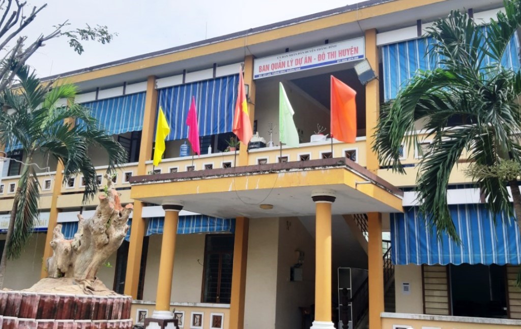 Trụ sở BQL Dự án Đô thị huyện Thăng Bình