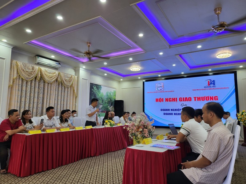 Hội nghị Kết nối giao thương Nghệ An và tỉnh Quảng Trị sáng 12/9 tại TP. Vinh (Nghệ An)