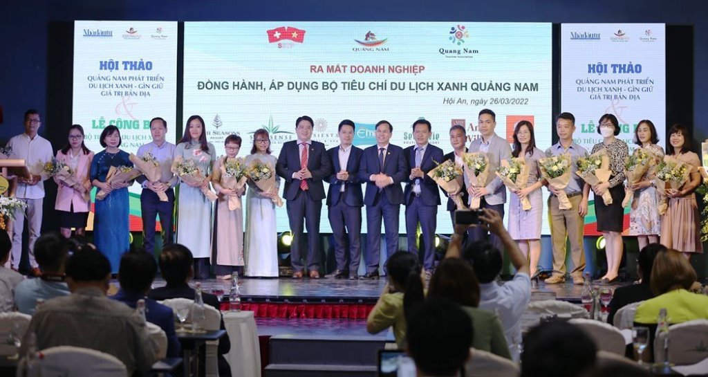 14 doanh nghiệp, cơ sở hoạt động du lịch tại Quảng Nam cam kết thực hiện bộ tiêu chí du lịch xanh Quảng Nam 2022. 