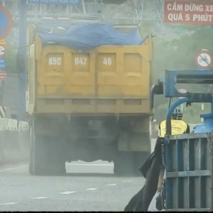Ninh Thuận: Xe tải quá khổ, quá tải hoành hành Quốc lộ 1A đoạn qua xã Cà Ná