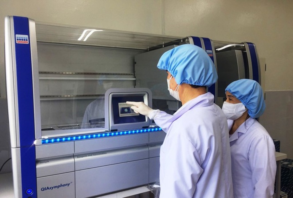 Trung tâm Kiểm soát bệnh tật Quảng Nam xét nghiệm PCR xét nghiệm SARS-CoV-2