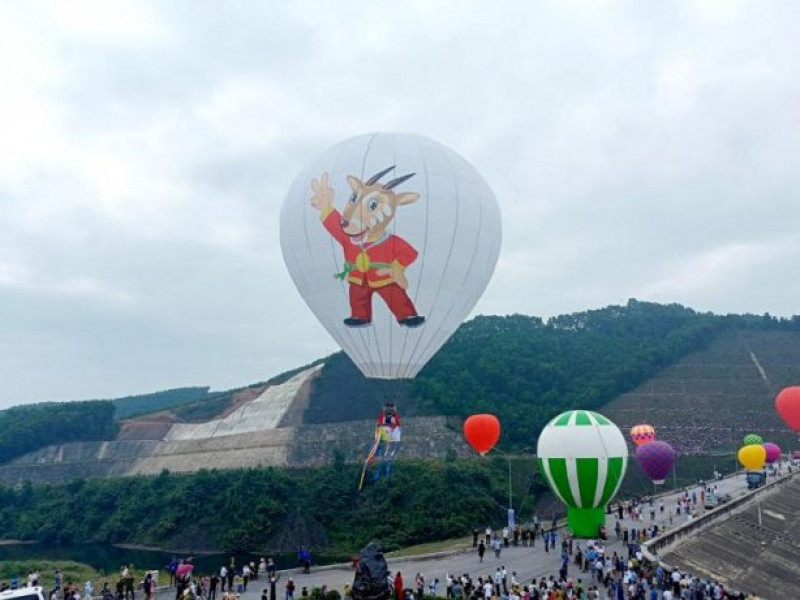 Chương trình bay khinh khí cầu sẽ được tổ chức tại TP Hà Tĩnh vào cuối tháng 5 