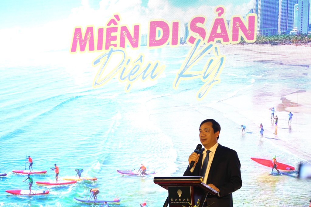 Ông Nguyễn Trùng Khánh, Tổng cục trưởng Tổng cục Du lịch phát biểu tại chương trình