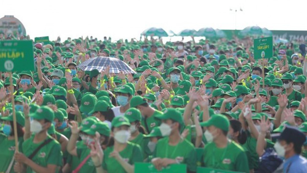 Gần 10.000 học sinh và phụ huynh tỉnh Khánh Hòa tham gia Ngày hội đi bộ MILO 2022