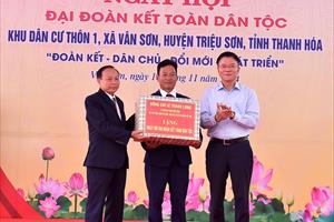 Phó Thủ tướng Lê Thành Long dự Ngày hội Đại đoàn kết toàn dân tộc tại Thanh Hóa