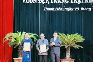 Chung kết Cuộc thi “Vườn đẹp, trang trại kiểu mẫu” tỉnh Thanh Hóa năm 2024