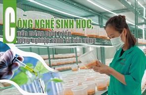 Công nghệ sinh học, nền móng phát triển nông nghiệp xanh và bền vững