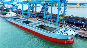 Hòa Phát chính thức đưa vào khai thác tàu HPS-01, phục vụ vận tải nội địa