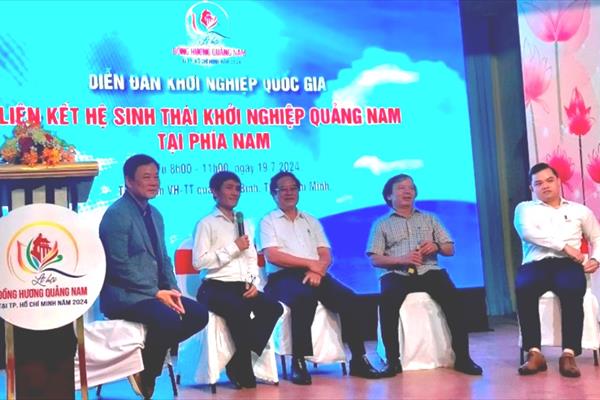 Liên kết hệ sinh thái khởi nghiệp Quảng Nam tại phía Nam