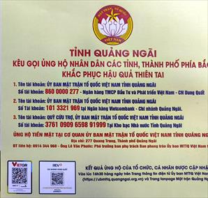 Quảng Ngãi phát động ủng hộ đồng bào các tỉnh phía Bắc bị thiệt hại do bão số 3