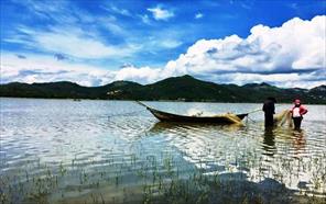 Chìm ghe đánh cá ở đầm An Khê, hai vợ chồng tử vong