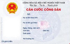 Những đối tượng được miễn phí làm thẻ căn cước công dân