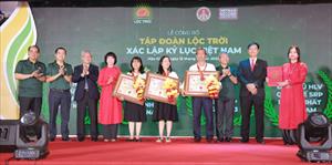 Lộc Trời xác lập 3 kỷ lục Việt Nam mới, đánh dấu mốc son 30 năm “Cùng nông dân phát triển bền vững”