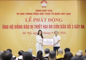 Tập đoàn TH và Bac A Bank hỗ trợ 5,5 tỷ đồng tới các tỉnh bị ảnh hưởng mưa bão