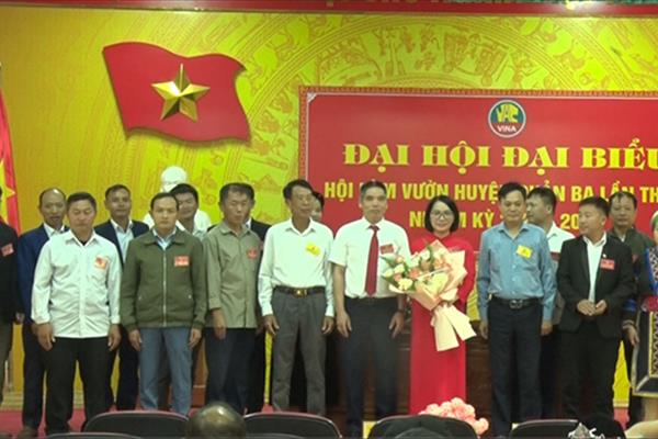 Đại hội Đại biểu Hội Làm vườn huyện Quản Bạ lần thứ V nhiệm kỳ 2024-2029