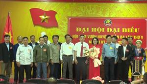 Đại hội Đại biểu Hội Làm vườn huyện Quản Bạ lần thứ V nhiệm kỳ 2024-2029