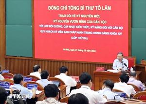 Tổng Bí thư Tô Lâm: 