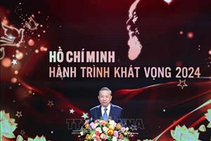 Tổng Bí thư Tô Lâm dự Chương trình 'Hồ Chí Minh-Hành trình khát vọng 2024'