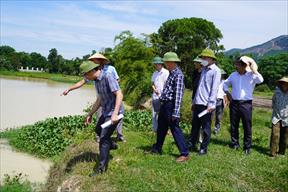 Sẽ làm rõ trách nhiệm, có biện pháp khắc phục nguy cơ sạt lở đất nông nghiệp do nạo vét lòng hồ Khe Trầu