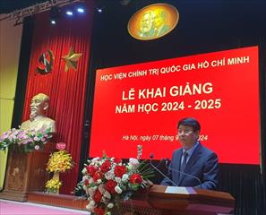 Học viện Chính trị quốc gia Hồ Chí Minh khai giảng năm học 2024-2025