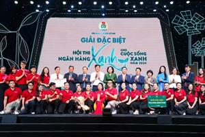 Agribank đoạt Giải Đặc biệt Hội thi “Ngân hàng xanh cho cuộc sống xanh”