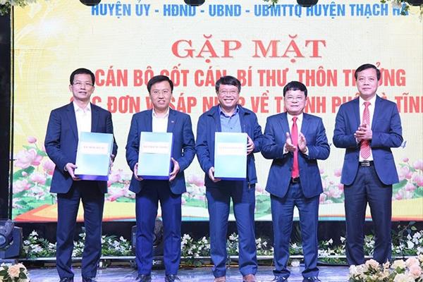 Hà Tĩnh sẵn sàng ra mắt đơn vị hành chính mới