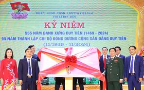 Kỷ niệm 555 năm danh xưng Duy Tiên