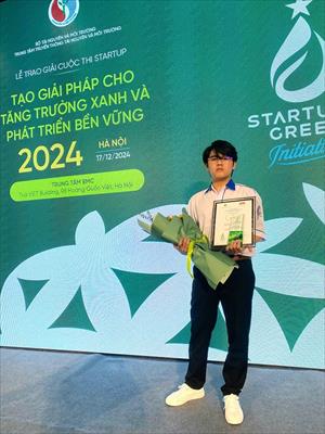 “Phân bón sinh học Vĩnh Châu” của học sinh Sóc Trăng đạt giải tại cuộc thi Startup