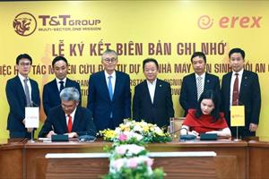 T&T Group và Tập đoàn Erex: Hợp tác phát triển Nhà máy điện sinh khối tại An Giang