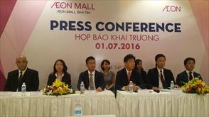 Aeon chuẩn bị khai trương trung tâm mua sắm thứ 4 tại Việt Nam