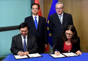 Chính thức kết thúc đàm phán FTA Việt Nam-EU