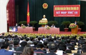Kỳ họp HĐND tỉnh Hà Tĩnh khóa XVI: Thông qua 20 nghị quyết