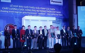 Panasonic giới thiệu dòng máy giặt mới